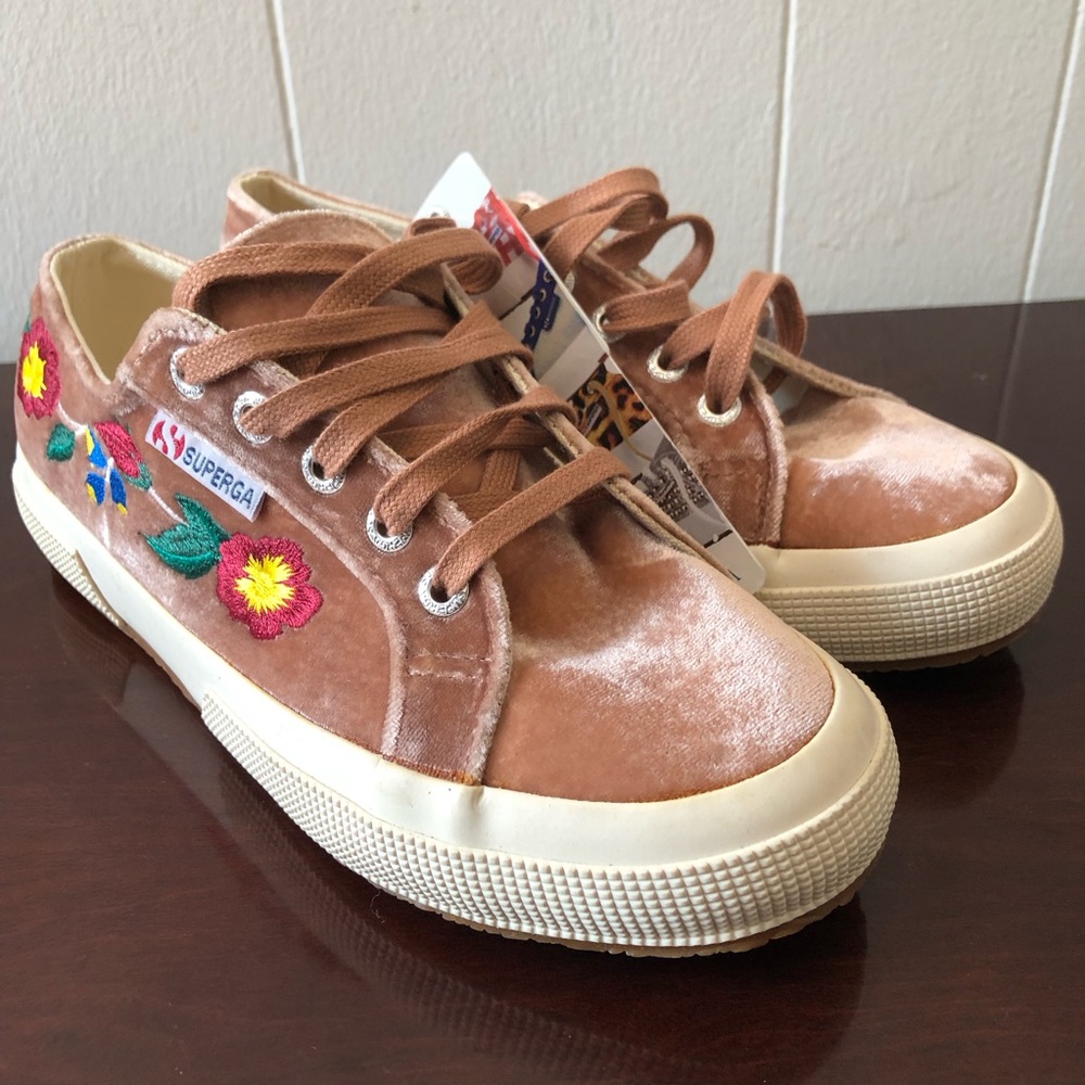 SUPERGA Sz 5 (37) Blush Pink Sneakers
